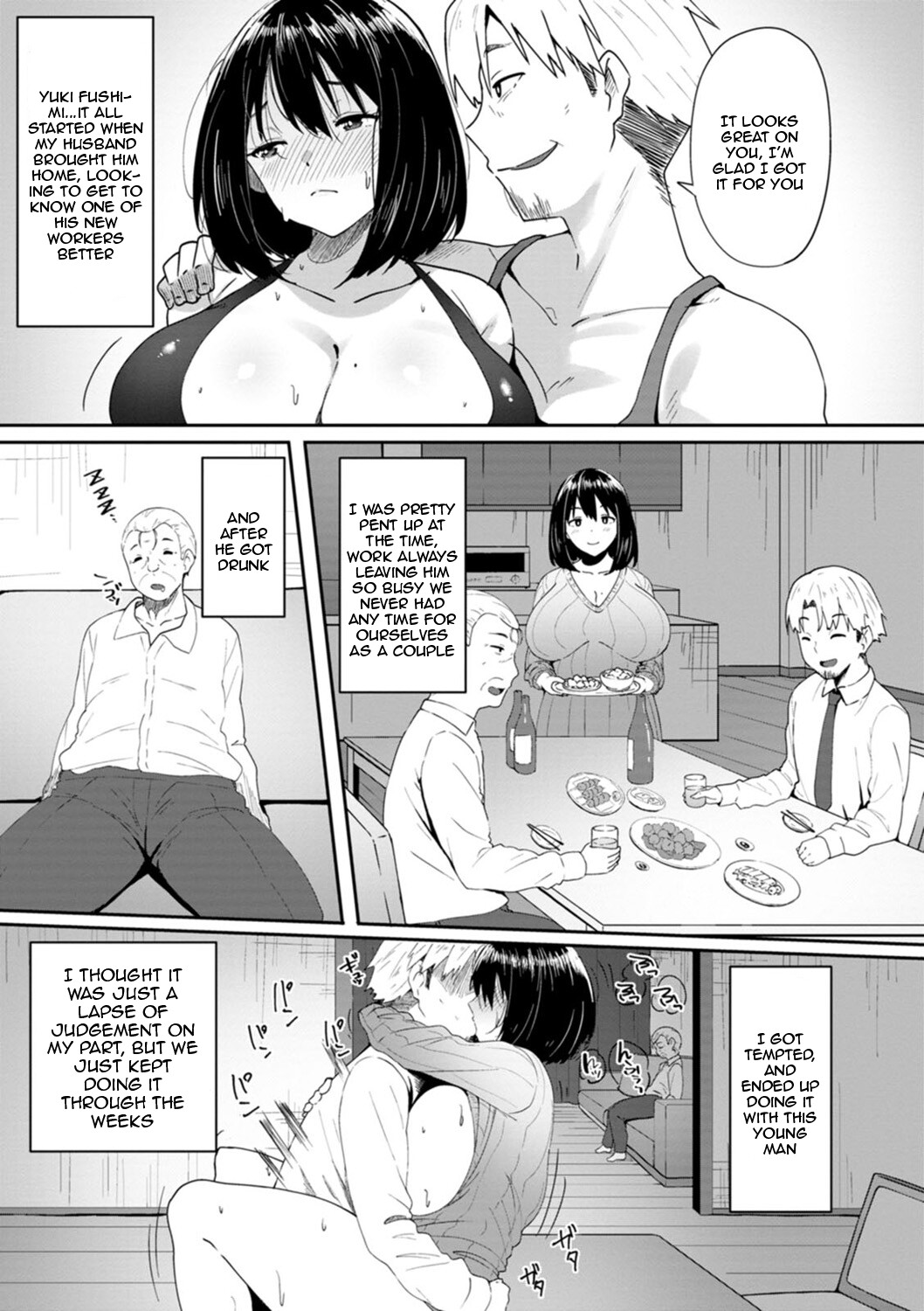 Hentai Manga Comic-The Meaty Wife Gets Taken Away-Chapter 4-4